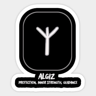 The nordic rune Algiz Sticker